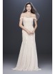 Swag Sleeve Layered Lace Trumpet Wedding Dress Melissa Sweet MS251196